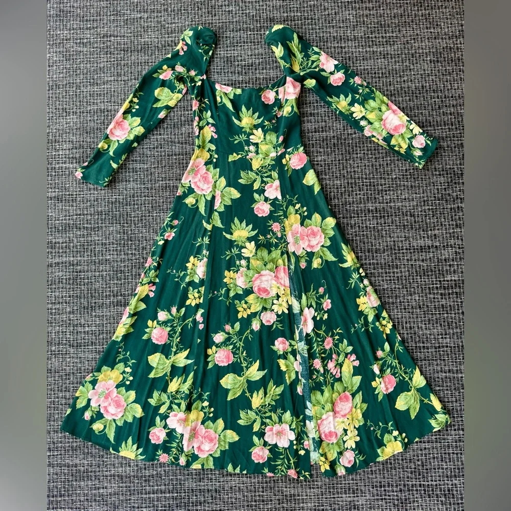 Reformation Sigmund Dress-Belvedere - Picture 6 of 16